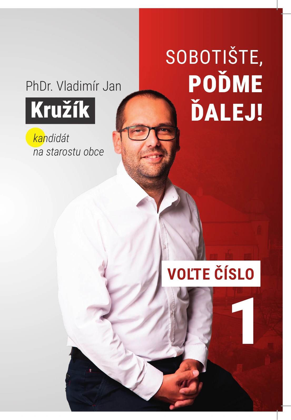 Titulná strana letáku